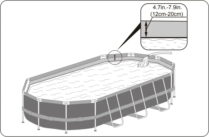 Bestway 56720E - FILLING POOL WITH WATER 1