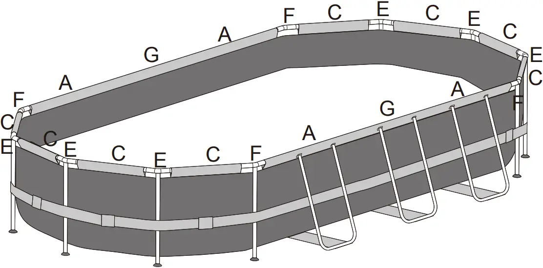 Bestway 56720E - STRUCTURE