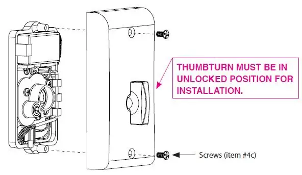 EMTEK Modern Styles Electronic Deadbolt Lock Sets-13