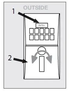 EMTEK Modern Styles Electronic Deadbolt Lock Sets-15