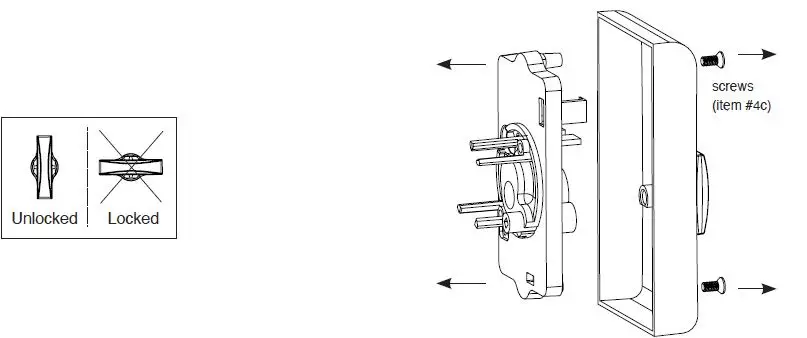 EMTEK Modern Styles Electronic Deadbolt Lock Sets-5