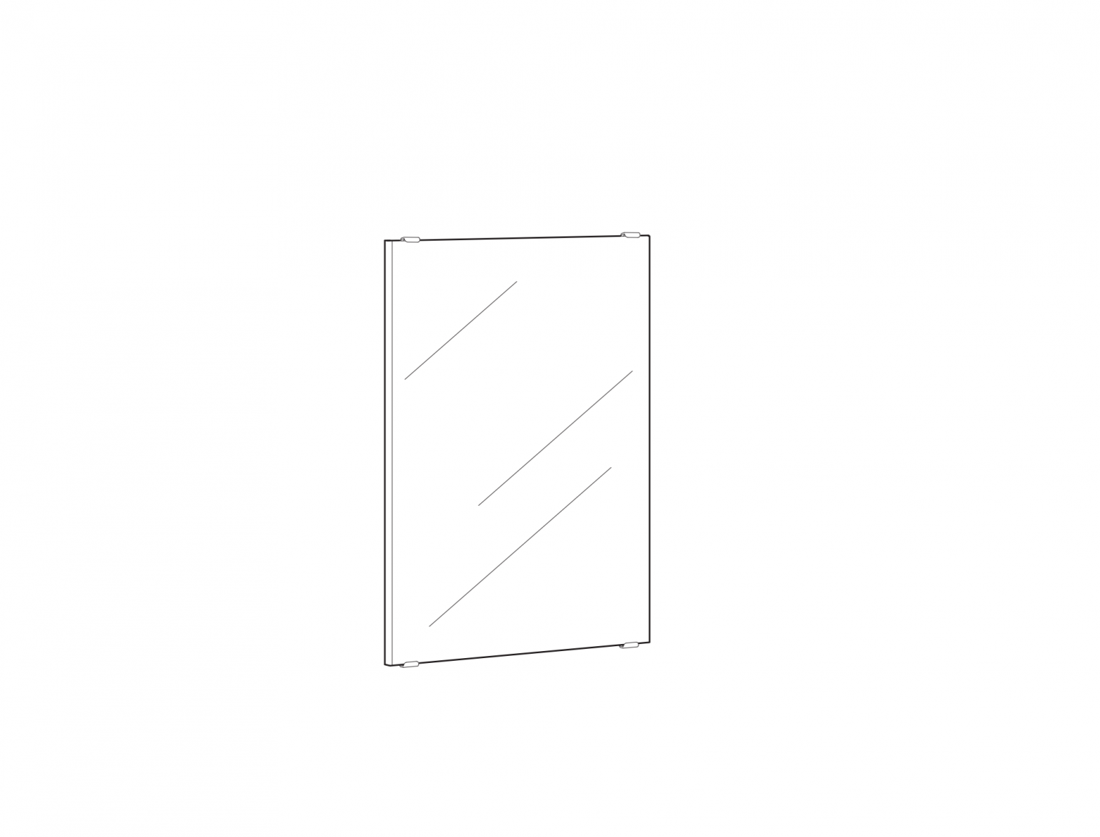 Ikea Lettan Mirror 60x96 Cm Instructions