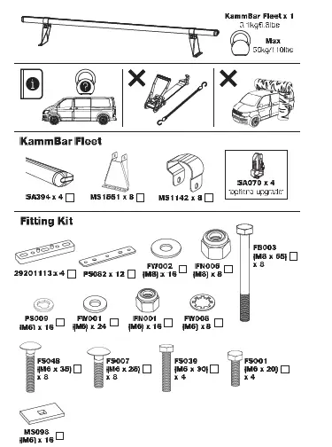 Rhino-T54FLR-4-bar KammBar-Fleet-system-01