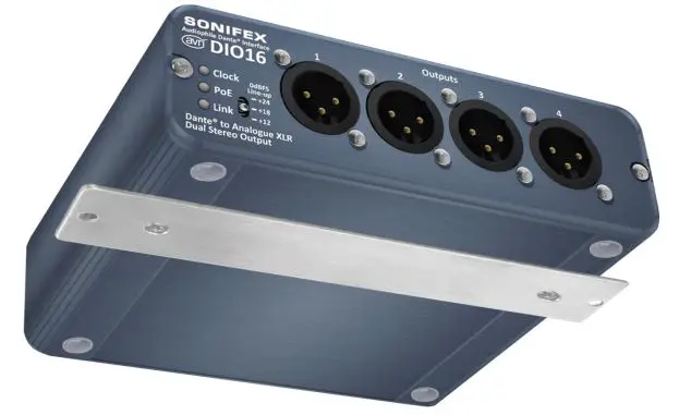 SONIFEX AVN-DIO16 Dante to 4 Analogue XLR Outputs - figure 1.7