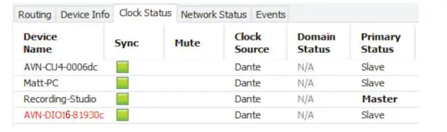 SONIFEX AVN-DIO16 Dante to 4 Analogue XLR Outputs - figure 6