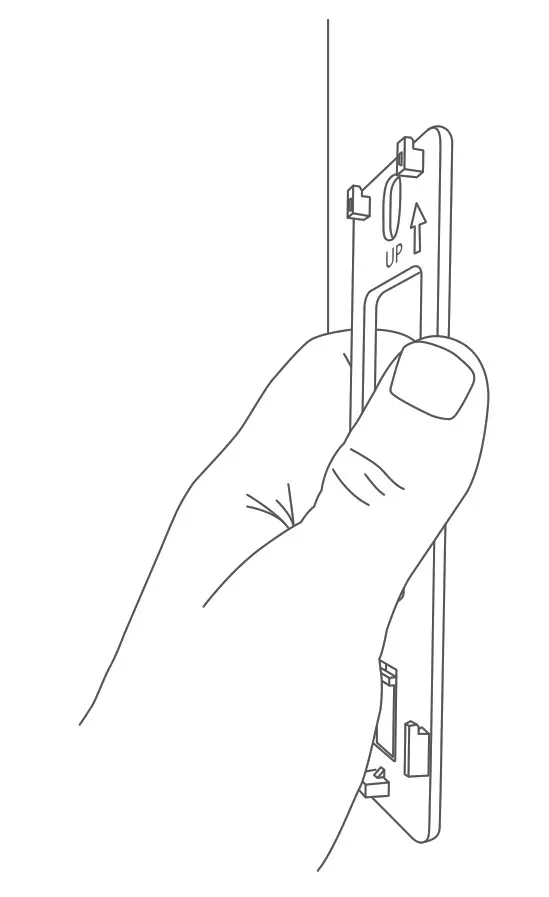WASSERSTEIN Solar Panel Compatible with Wyze Video Doorbell Pro - Remove the Wyze Video Doorbell wall plate from the wall