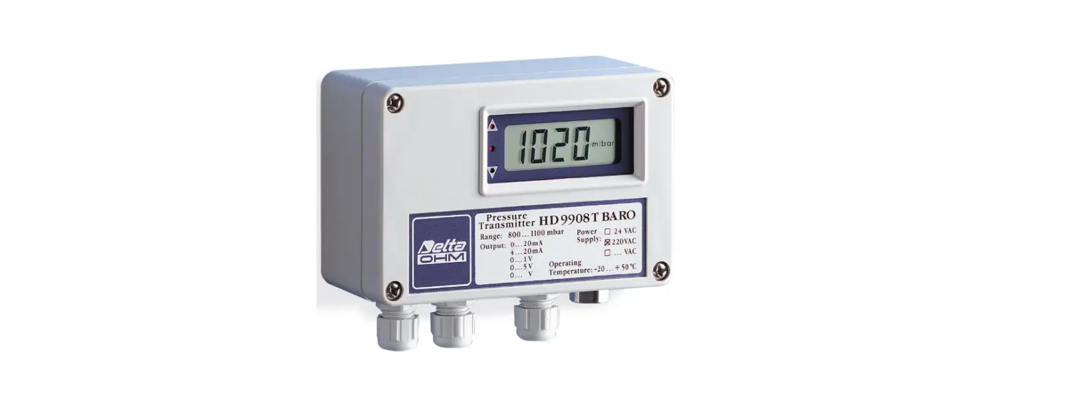 Delta Ohm Barosense Barometric Transmitter Instruction Manual Delta Ohm Barosense Barometric Transmitter Instruction Manual