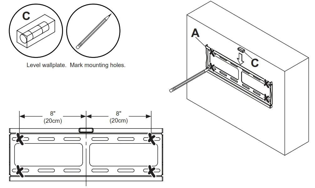 peerless AV TVFT650 TV Wall Mount - Fig 14