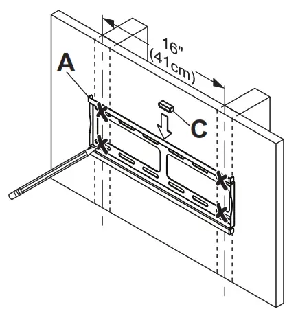 peerless AV TVFT650 TV Wall Mount - Fig 9