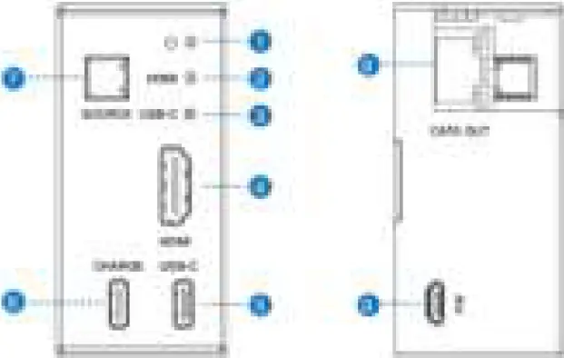 Vigillink VLWP-UHC-TR 18G 2x1 HDMI-USB-C Wall Plate 02