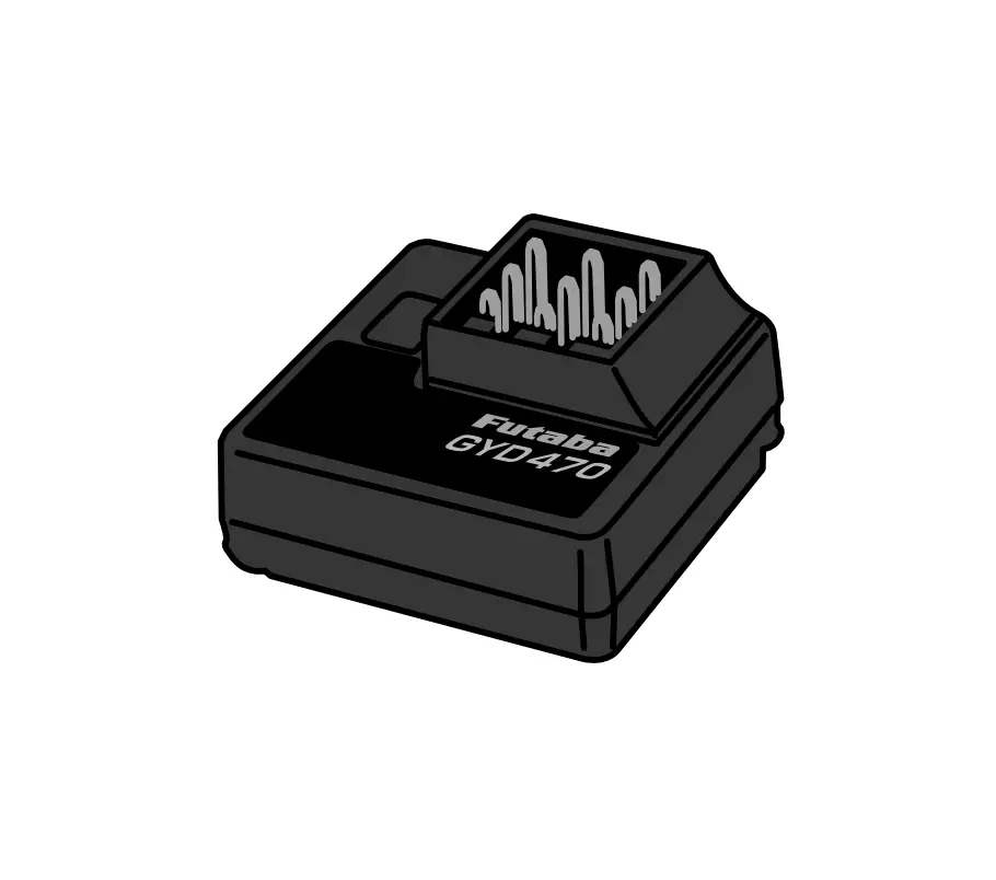 Futaba Gyd 470 Rate Gyro For Rc Drift Cars Instruction Manual