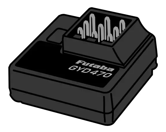 Futaba GYD 470 Rate Gyro for RC Drift Cars