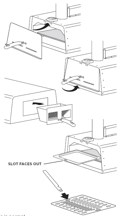 GBG PIZZOVSS13 Deluxe Wood-Fired Stainless Steel Pizza Oven 3