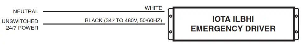 IOTA ILBHI CP 2H HE SD HV 2-Hour Operation Emergency Lighting Equipment for LED - 4