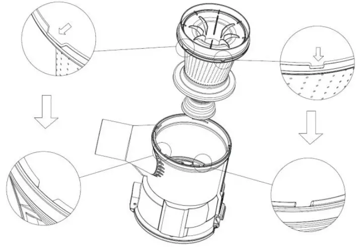 Instructions – Hepa & Copper Filter