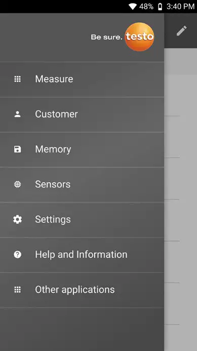 testo 545 Digital Lux Meter - Controls via testo Smart App 2