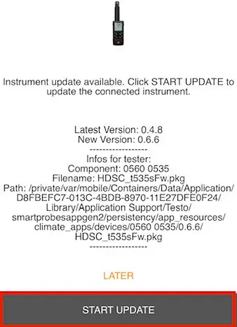 testo 545 Digital Lux Meter - Controls via testo Smart App 9