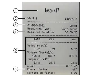 testo 545 Digital Lux Meter - Using the product 2