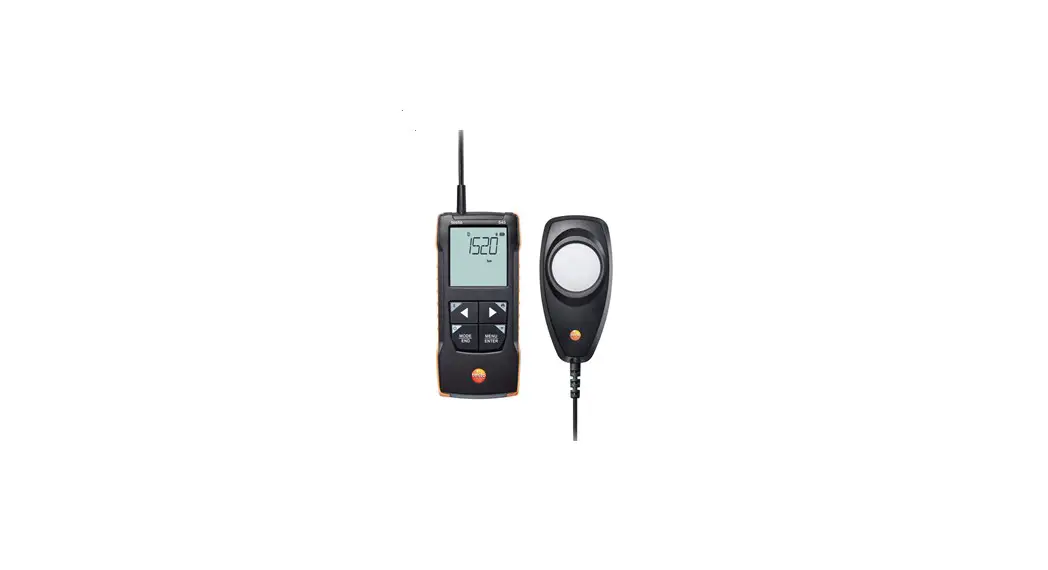 Testo 545 Digital Lux Meter Instruction Manual