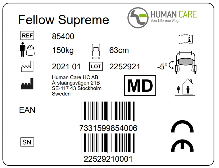 HUMAN CARE 85400 Fellow Supreme - icon 2