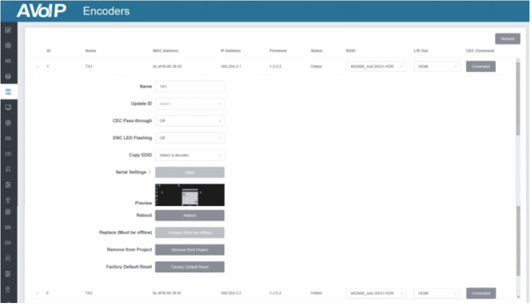 LINDY 38364 SDVoE Controller - FIG 11