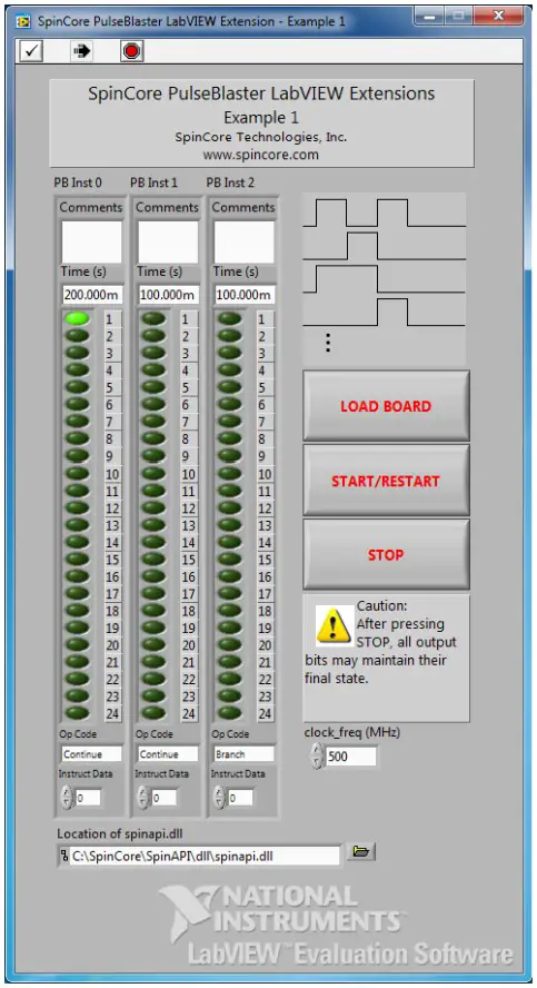 SpinCore PulseBlaster ESR PRO 500 USB MX High Speed Programmable Pulse Generator - Figure 5