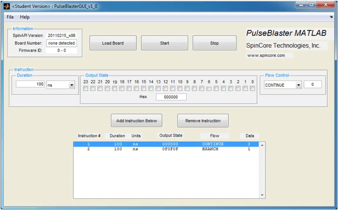 SpinCore PulseBlaster ESR PRO 500 USB MX High Speed Programmable Pulse Generator - Figure 6