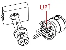 GeekTale K02 Smart Door Lock with Fingerprint and Keypad-knob