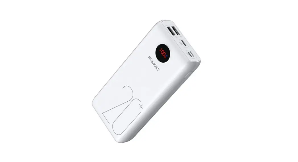 Anko 43220076 20,000mah Power Bank White Instruction Manual