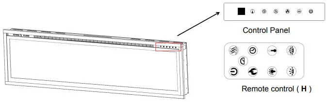 TOUCH ON CONTROL PANEL