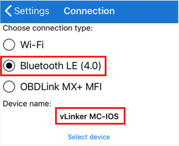 Bluetooth Connection