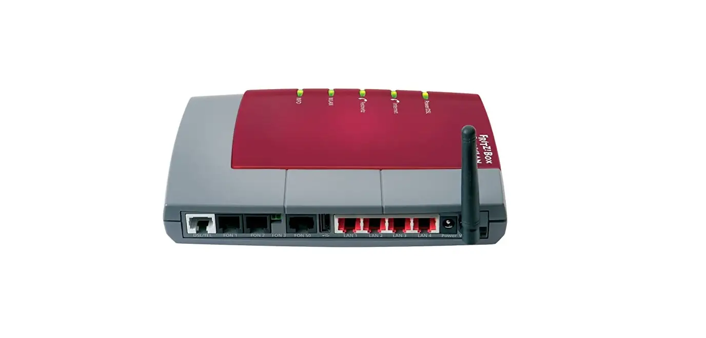 Avm Fritz!box 7170-int Wired Router Installation's Guide