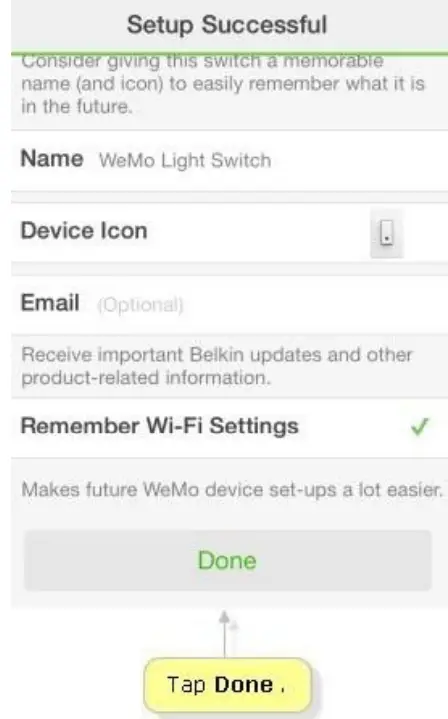 WeMo WLS040 Light Switch -fig 12