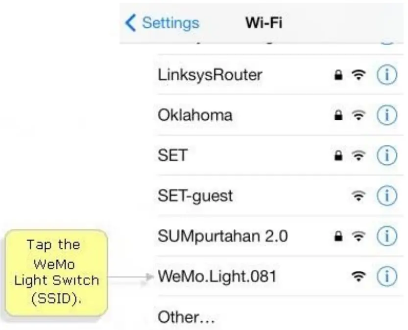 WeMo WLS040 Light Switch -fig 6