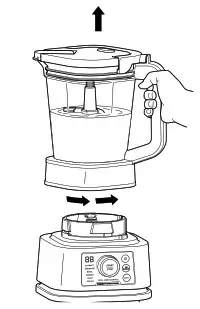 NINJA CO351B Series Foodi Power Blender and Processor System - USING THE POWER PITCHER 13