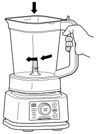 NINJA CO351B Series Foodi Power Blender and Processor System -USING THE POWER PITCHER