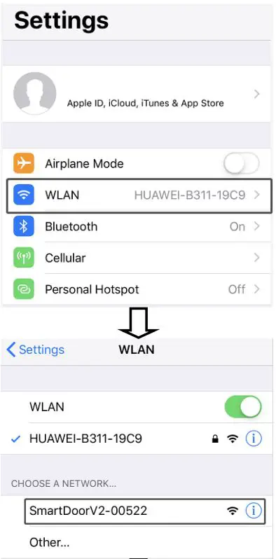 TOPENS TC186 WiFi Surveillance Built-in Relay Switch Camera User Manual - Setting