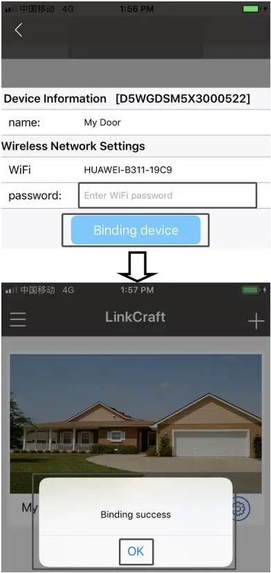 TOPENS TC186 WiFi Surveillance Built-in Relay Switch Camera User Manual - Setting