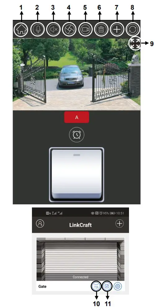 TOPENS TC186 WiFi Surveillance Built-in Relay Switch Camera User Manual - View the photo and video which you take