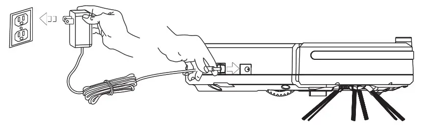 Pure Clean PUCRCX70 Smart Vacuum Cleaner-Manual Charge