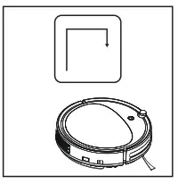 Pure Clean PUCRCX70 Smart Vacuum Cleaner-Random cleaning