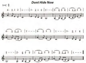 PYLE PSTLDRM78PU Professional Steel Tongue Drum-Correct scale sticker method