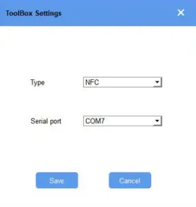 Milesight EM500 Series Environment Monitoring Sensor - NFC Connection 1