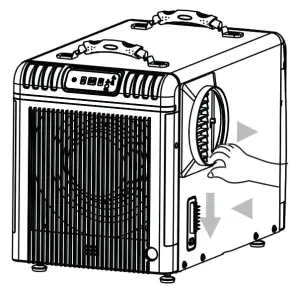 ALORAIR HDi90 Basement Dehumidifier with Pump -- figure 10