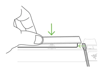 replace keycaps on a Razer keyboard