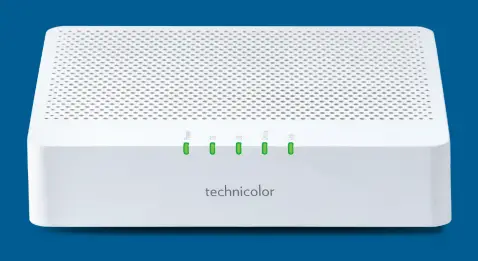 Distributel Technicolor Internet Modem