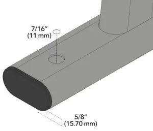 CYBEX CI-MBS Ion Series Medicine Ball Storage - Foot