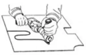 SEALEY SNA9821 Drill Nibbler Attachment