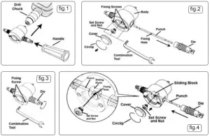SEALEY SNA9821 Drill Nibbler Attachment - figure