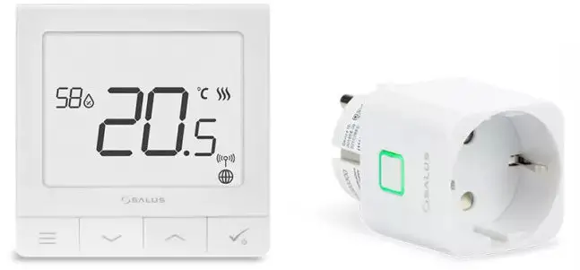 SALUS Thermostat and Smart Plug
